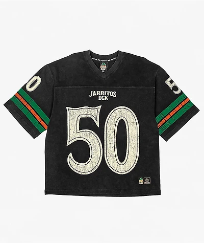 DGK x Jarritos Black Wash Football Jersey