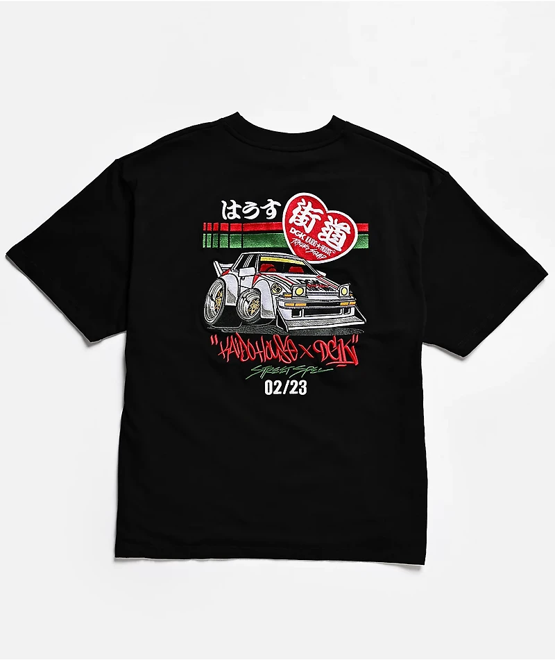 DGK x Kaido House Camber Black T-Shirt