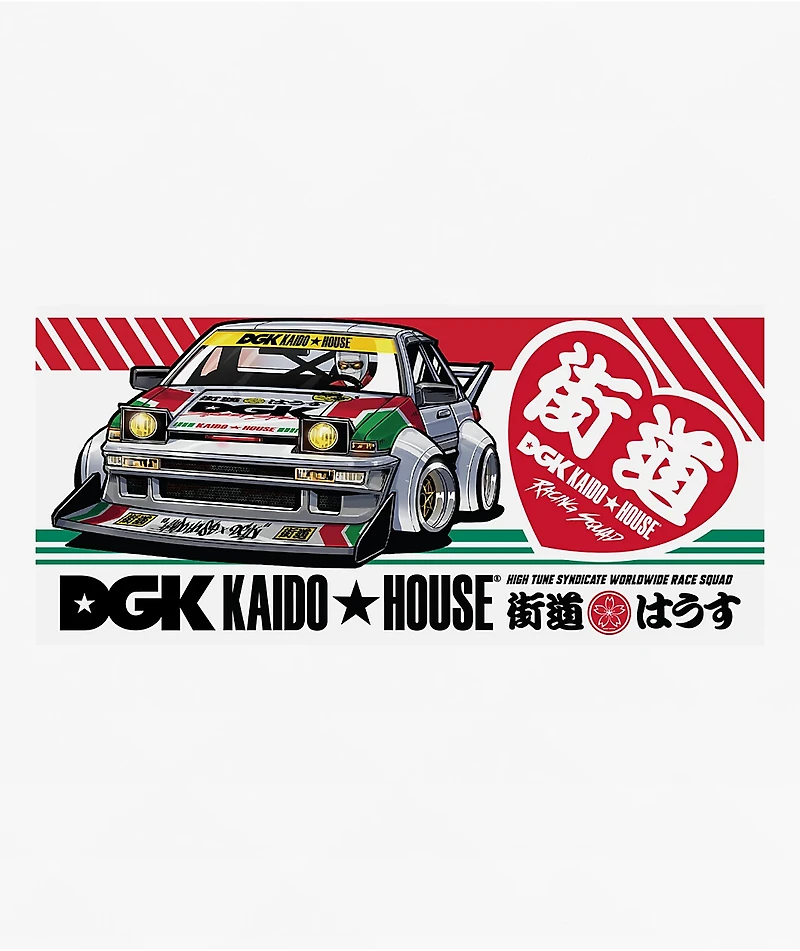 DGK x Kaido House Raceway Sticker