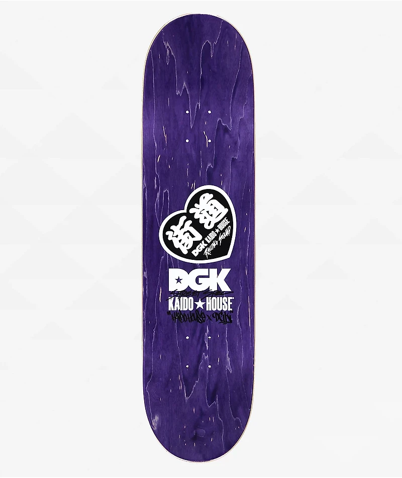 DGK x Kaido House Roulette 8.25" Skateboard Deck