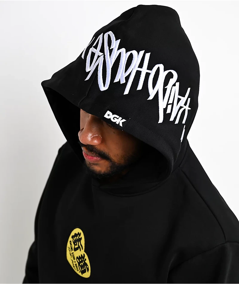 DGK x Kaido House Torque Black Hoodie