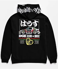 DGK x Kaido House Torque Black Hoodie