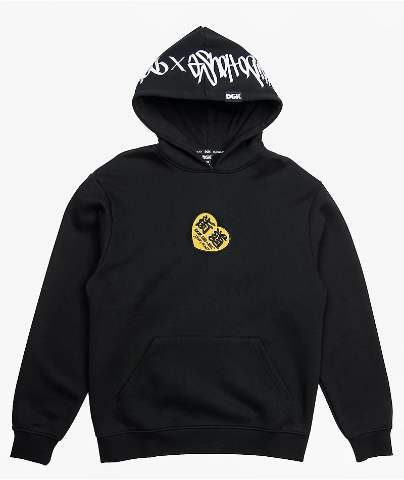 DGK x Kaido House Torque Black Hoodie