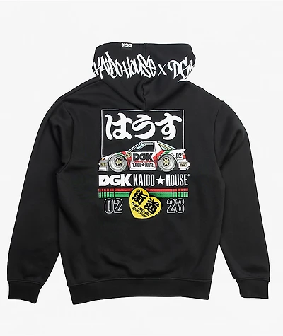 DGK x Kaido House Torque Black Hoodie