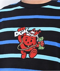 DGK x Kool-Aid Crash Black & Blue Stripe T-Shirt