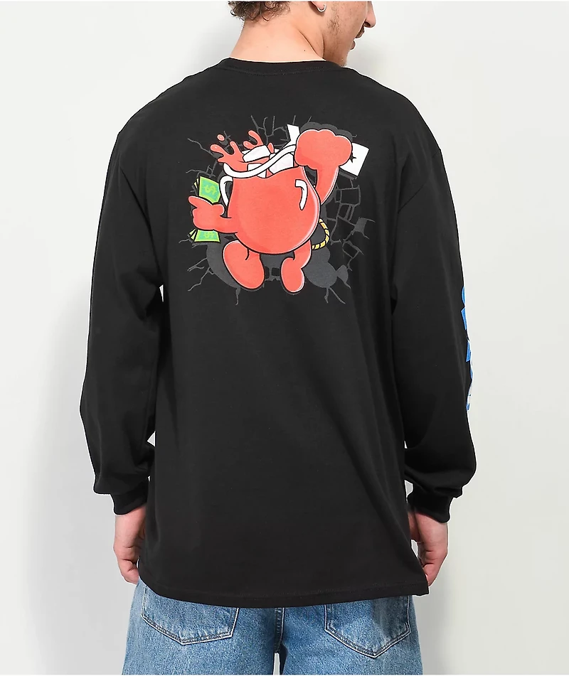 DGK x Kool-Aid Smash Black Long Sleeve T-Shirt