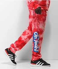 DGK x Kool-Aid Smash Red Tie Dye Sweatpants