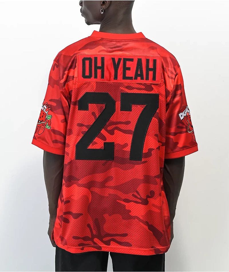 DGK x Kool-Aid Thirst Red Football Jersey