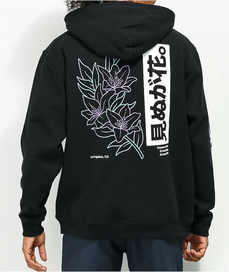 DREAM Not Seeing Is Flower Black Hoodie