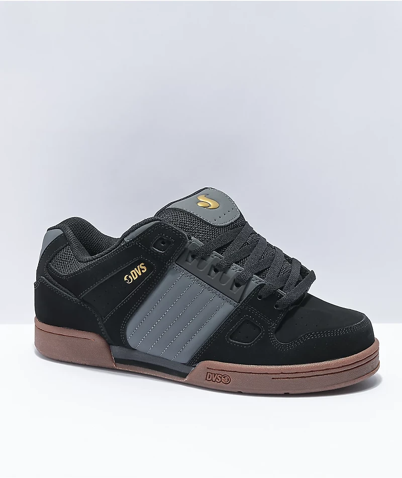 DVS Celcius Black, Castle Rock & Gum Skate Shoes