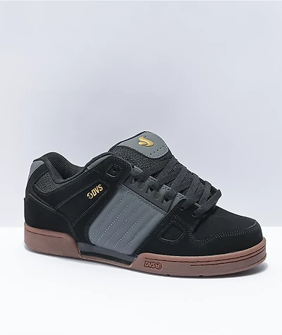 DVS Celcius Black, Castle Rock & Gum Skate Shoes