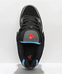 DVS Celcius Black, Charcoal, Red & Blue Skate Shoes