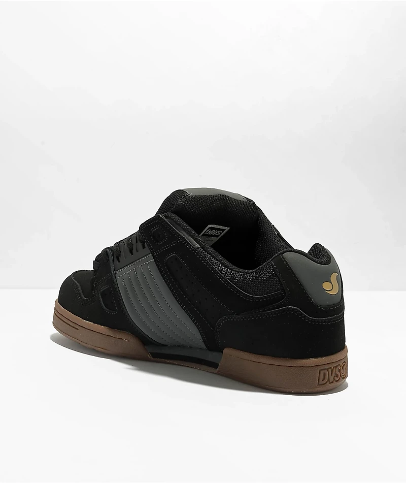 DVS Celcius Black, Charcoal & Gum Skate Shoes