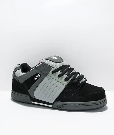 DVS Celcius Black, Grey, & Charcoal Skate Shoes