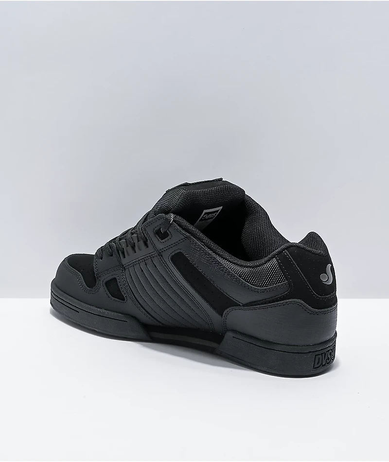 DVS Celcius Black & Leather Skate Shoes