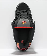 DVS Celcius Charcoal, Black, & Red Skate Shoes