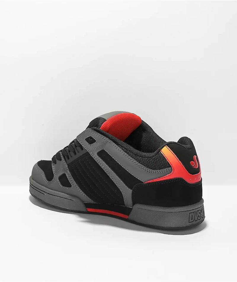 DVS Celcius Charcoal, Black, & Red Skate Shoes