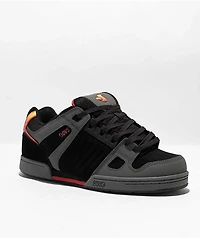 DVS Celsius Charcoal, Black & Red Skate Shoes
