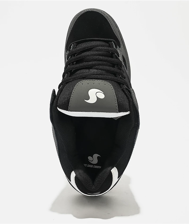 DVS Celsius Charcoal, Black & White Skate Shoes