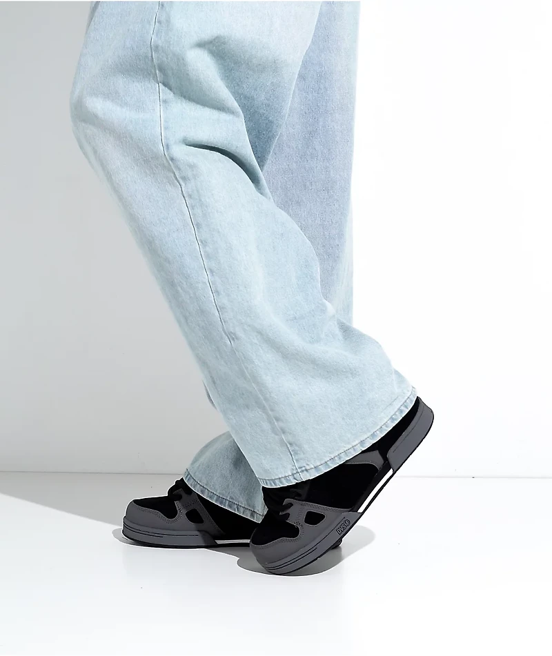 DVS Celsius Charcoal, Black & White Skate Shoes