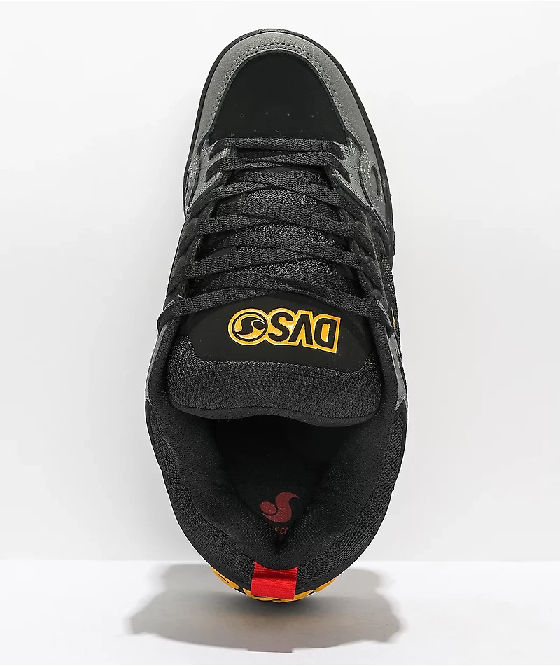 DVS Comanche Black, Charcoal, & Gum Skate Shoes