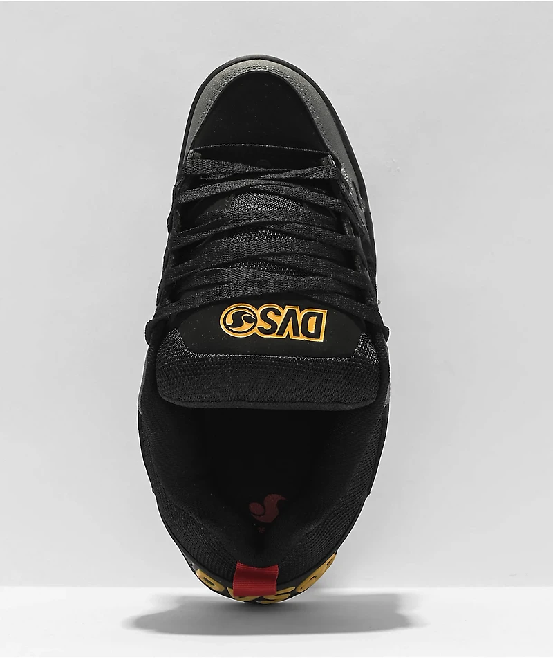 DVS Comanche Black, Charcoal, & Gum Skate Shoes