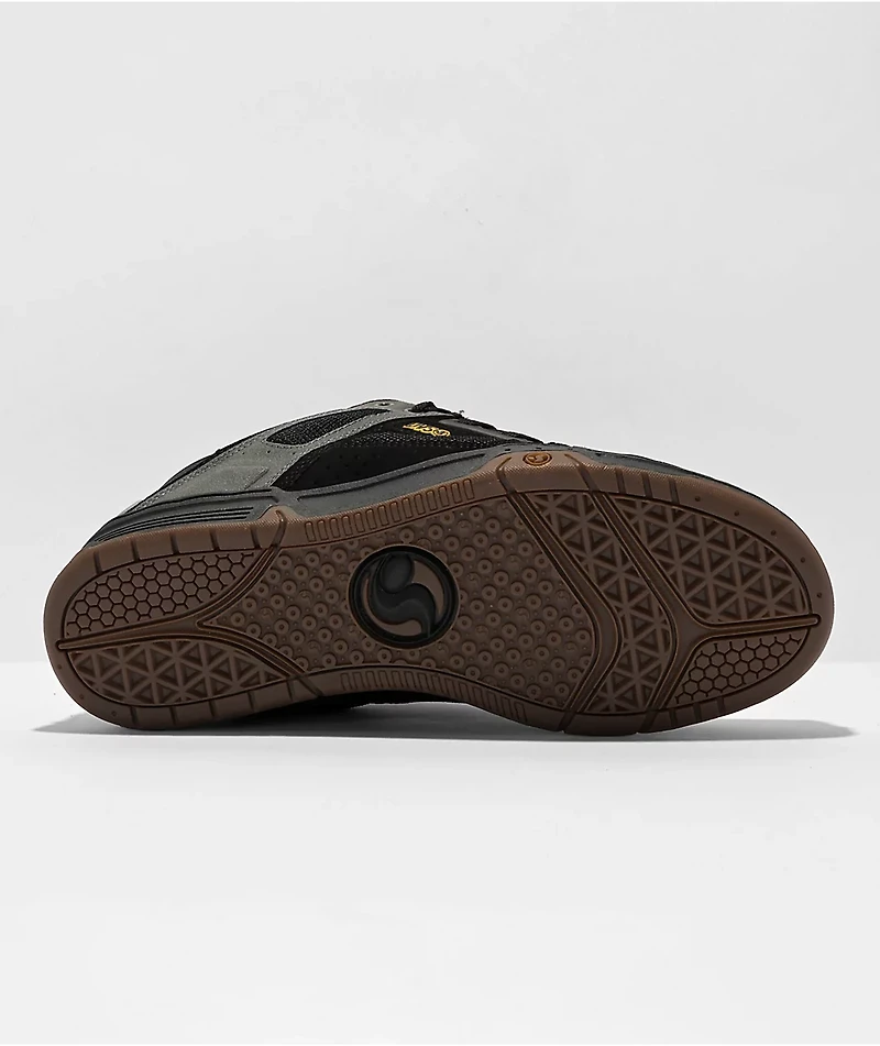 DVS Comanche Black, Charcoal, & Gum Skate Shoes