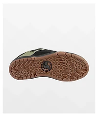DVS Comanche Black, Olive & Orange Skate Shoes