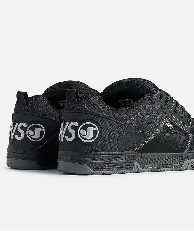 DVS Comanche Black & Charcoal Skate Shoes