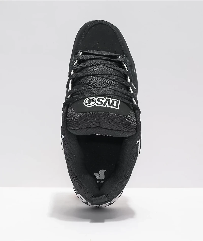 DVS Comanche Black & White Skate Shoes