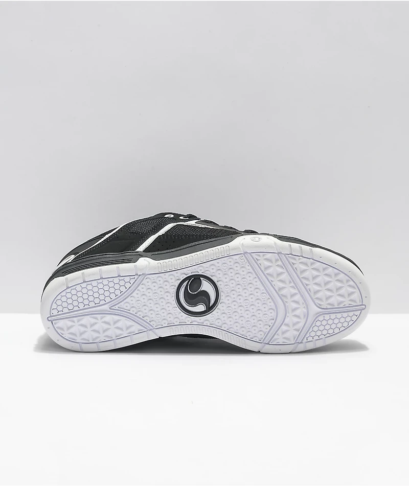 DVS Comanche Black & White Skate Shoes