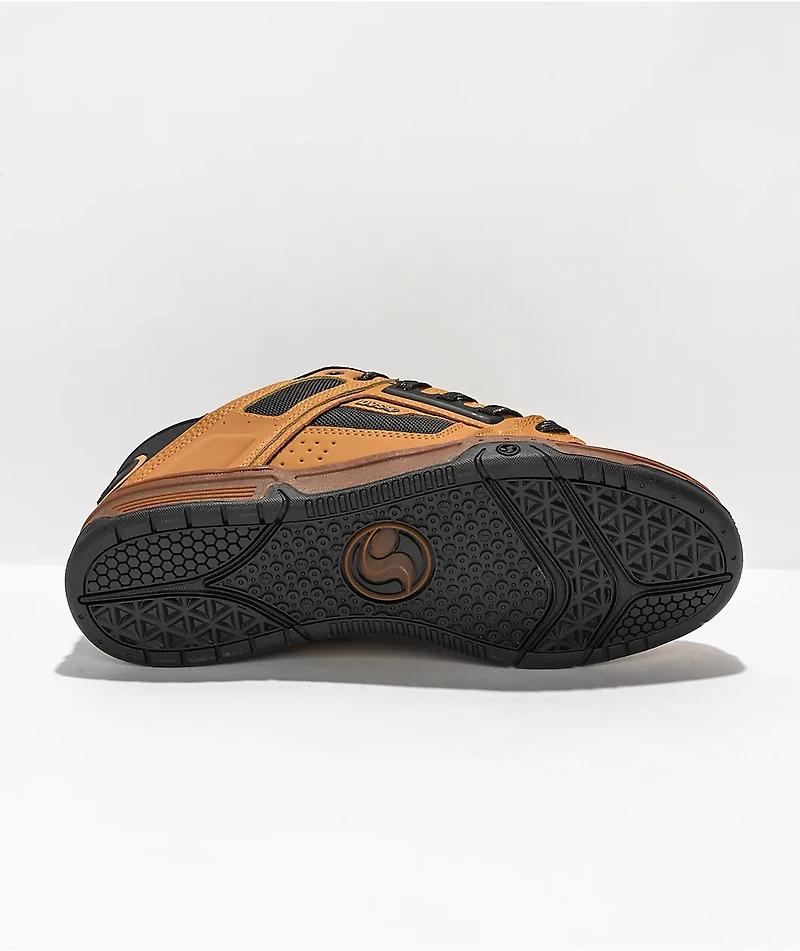 DVS Comanche Chamois, Black, & Gum Skate Shoes
