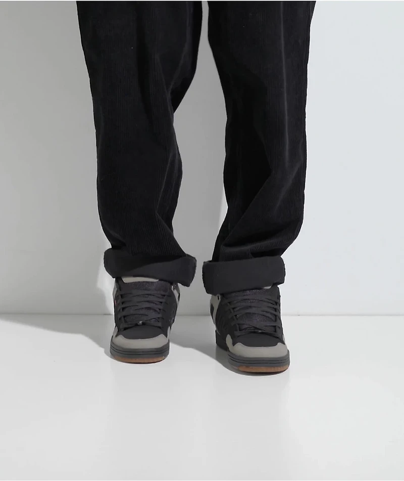 DVS Enduro 125 Brown, Black & Red Skate Shoes