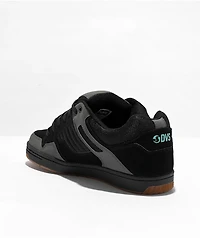 DVS Enduro Black, Charcoal & Turquoise Skate Shoes