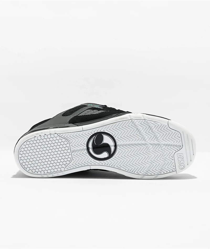 DVS Enduro Heir Black, Charcoal & Turquoise Skate Shoes