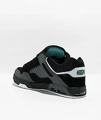 DVS Enduro Heir Black, Charcoal & Turquoise Skate Shoes