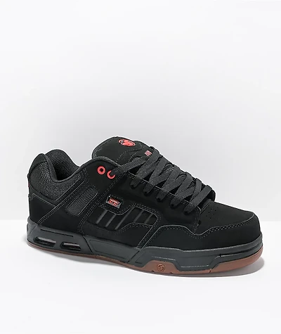 DVS Enduro Heir Black, Red, & Gum Skate Shoes