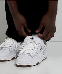 DVS Enduro Heir White & Gum Skate Shoes