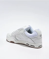 DVS Enduro Heir White & Gum Skate Shoes