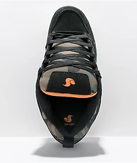 DVS Gambol Black, Camo, & Orange Skate Shoes