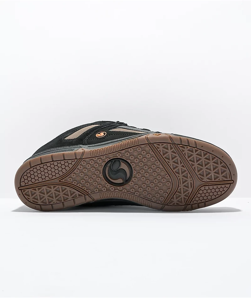 DVS Gambol Black, Camo, & Orange Skate Shoes