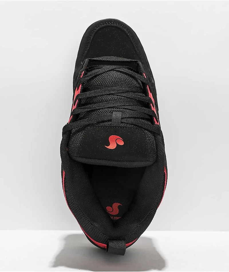 DVS Gambol Black, Red, & Gum Skate Shoes