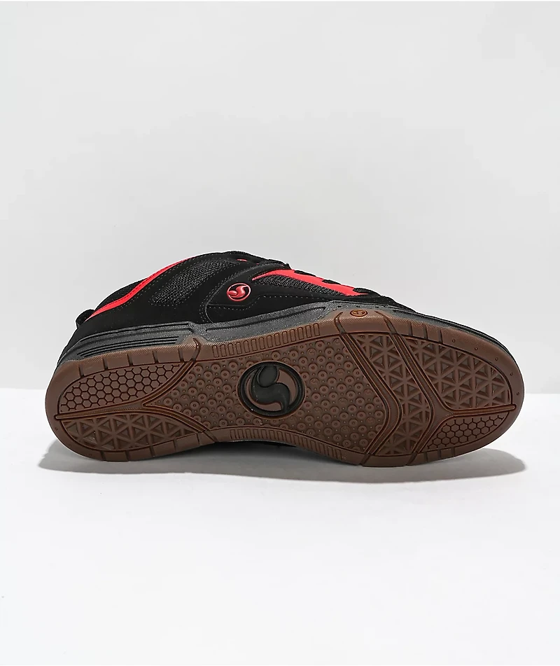 DVS Gambol Black, Red, & Gum Skate Shoes