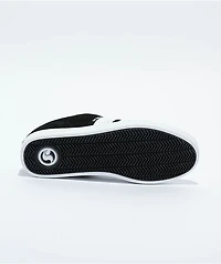DVS Milan CS Black & White Skate Shoes