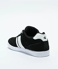 DVS Milan CS Black & White Skate Shoes