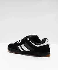 DVS Tactic Black & White Skate Shoes