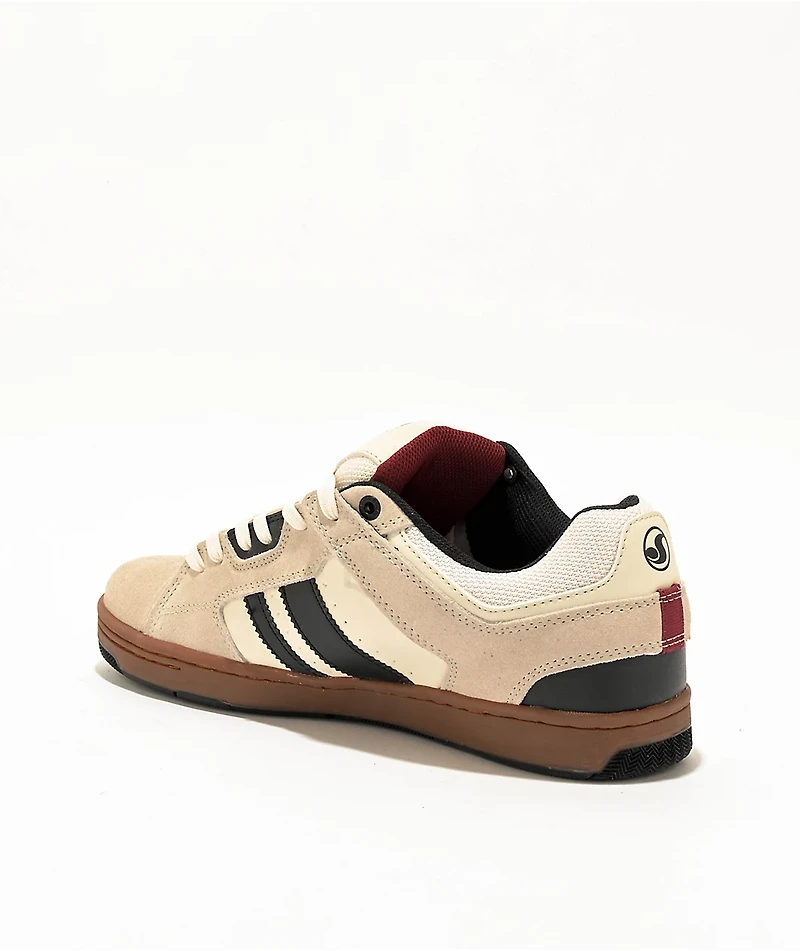 DVS Tactic Taupe & Gum Skate Shoes