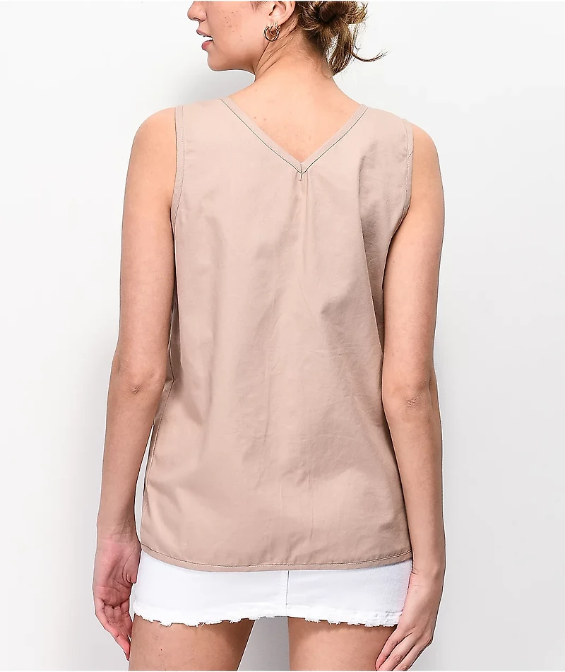 Daisy Street Mauve Utility Vest