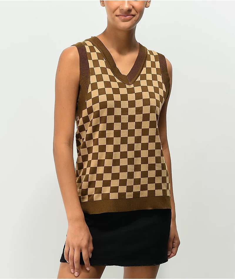 Daisy Street Oversized Knit Vest Tank Top