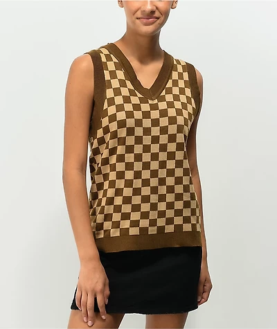 Daisy Street Oversized Knit Vest Tank Top